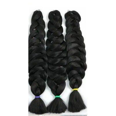 Jumbão Cabelo Jumbo Hiperx 400 Gramas Box Braids Trança Ombré MT2