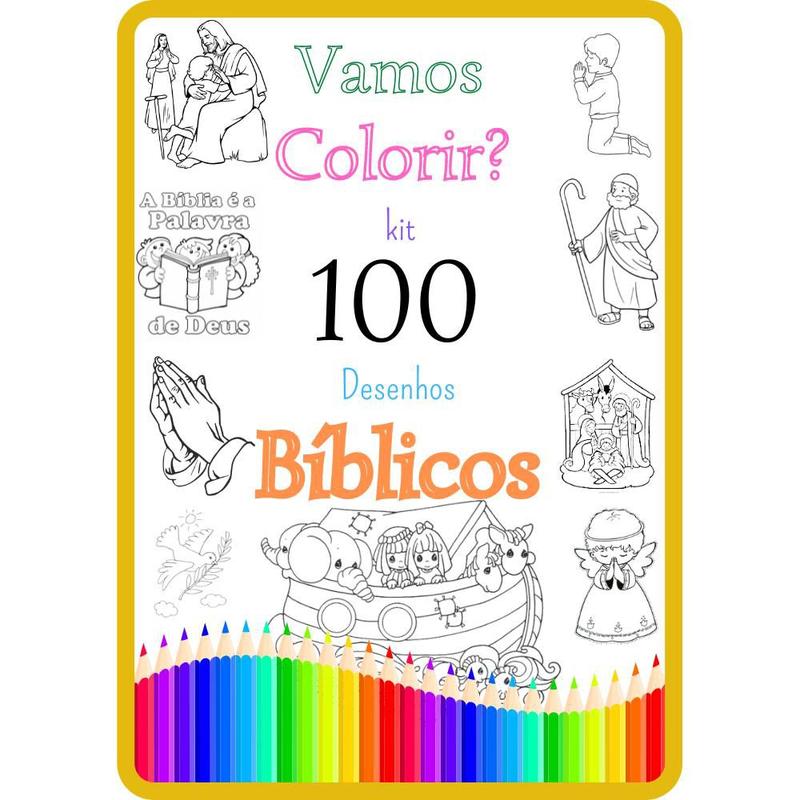 Kit 100 desenhos para colorir Sonic