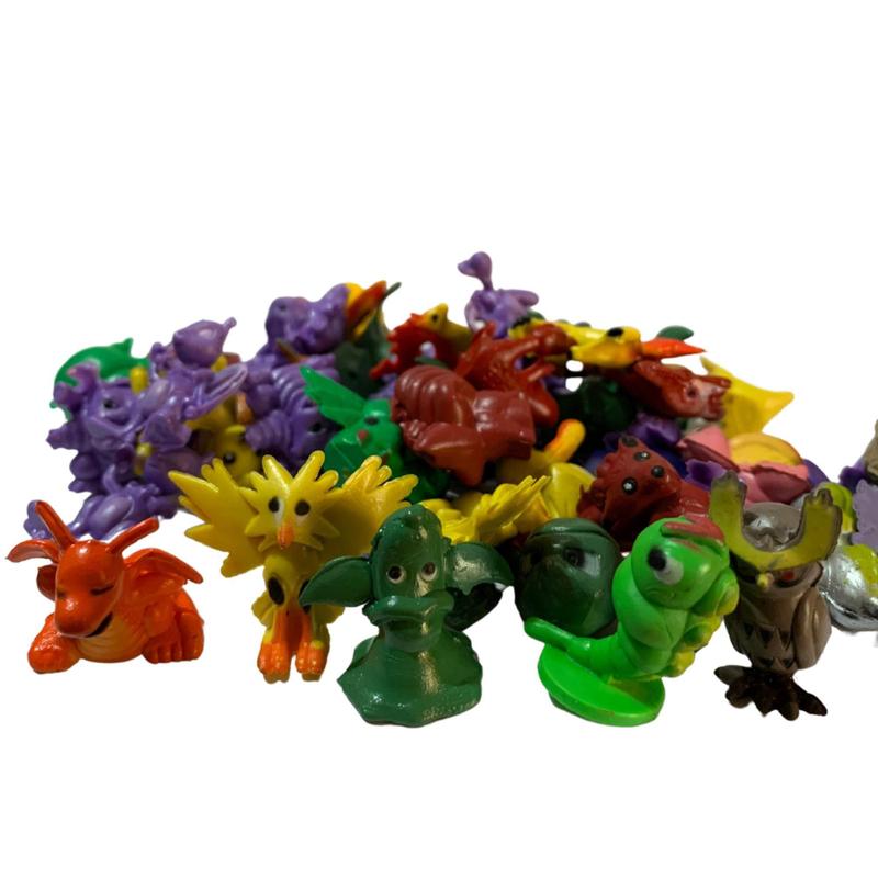 Pokémon Kit 48 Miniaturas Brinquedo Coleção Brincar Divertir