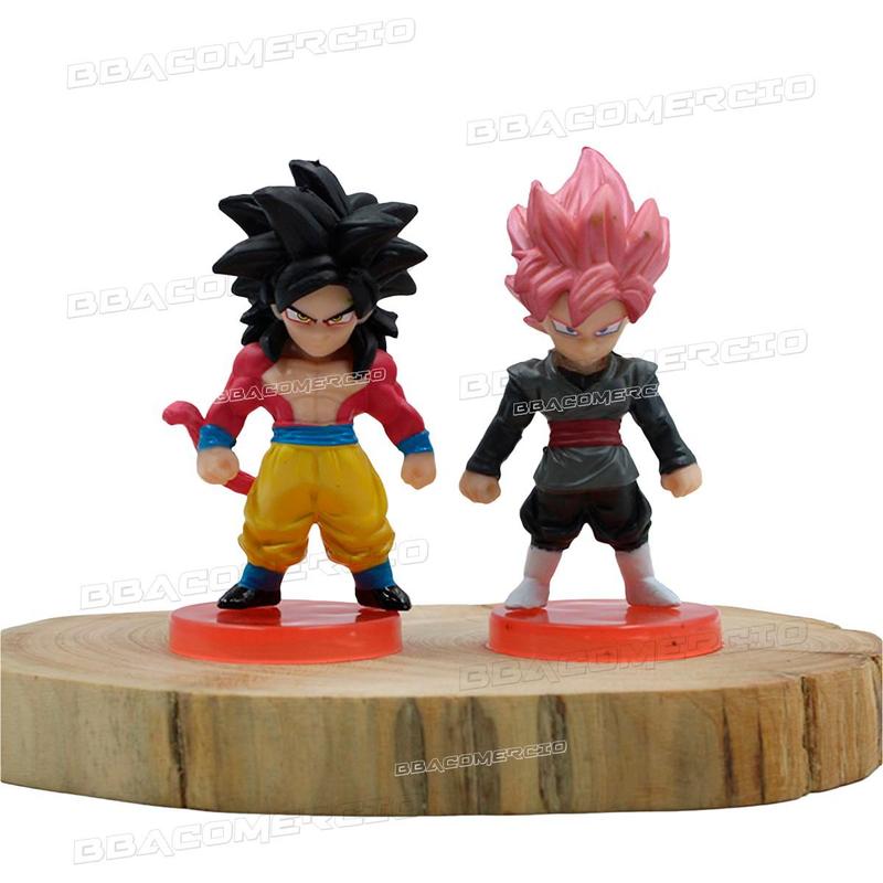 Kit C/ 8 Bonecos Dragon Ball Super Não Articulado - 18cm