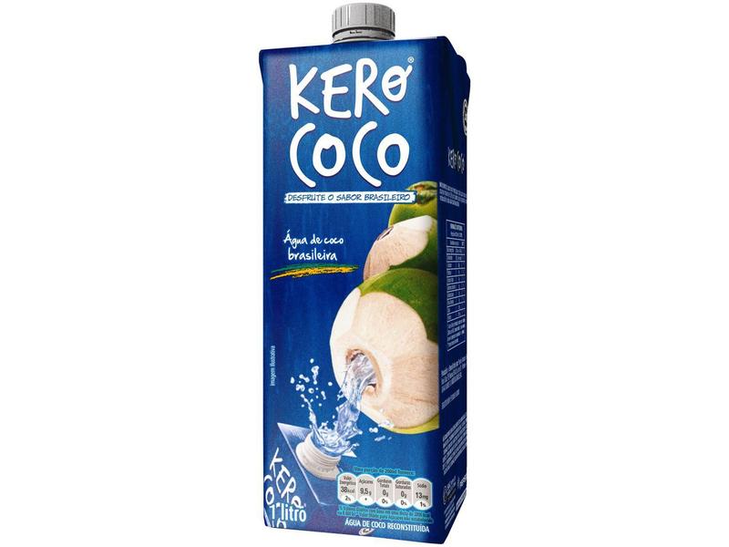 Água De Coco Kerococo Para Gelo 200ml - 24 Unidades