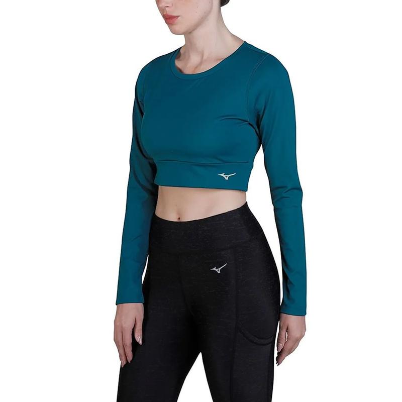 Camiseta Manga Comprida Muzniuer - Modal Para Yoga E Esportes
