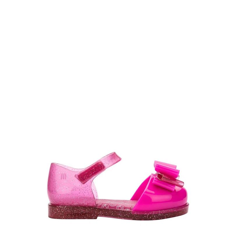 thumbnail image 2 of Melissa Baby Mini Amy + Barbie Sandals - PVC Jelly Shoes For Kids 2 of 10