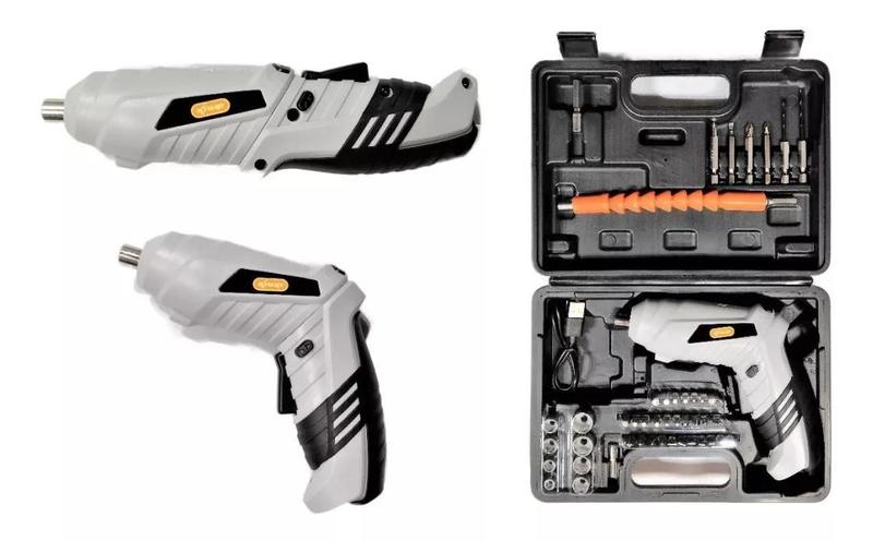 Mini Parafusadeira C/ Bateria Recarregavel Acessorios 47 Pcs - SHOP  ALTERNATIVO - Parafusadeira - Magazine Luiza