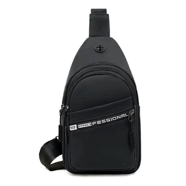 Bolsa Tiracolo KouLi Buir - Lona Retrô Conversível Para Esportes