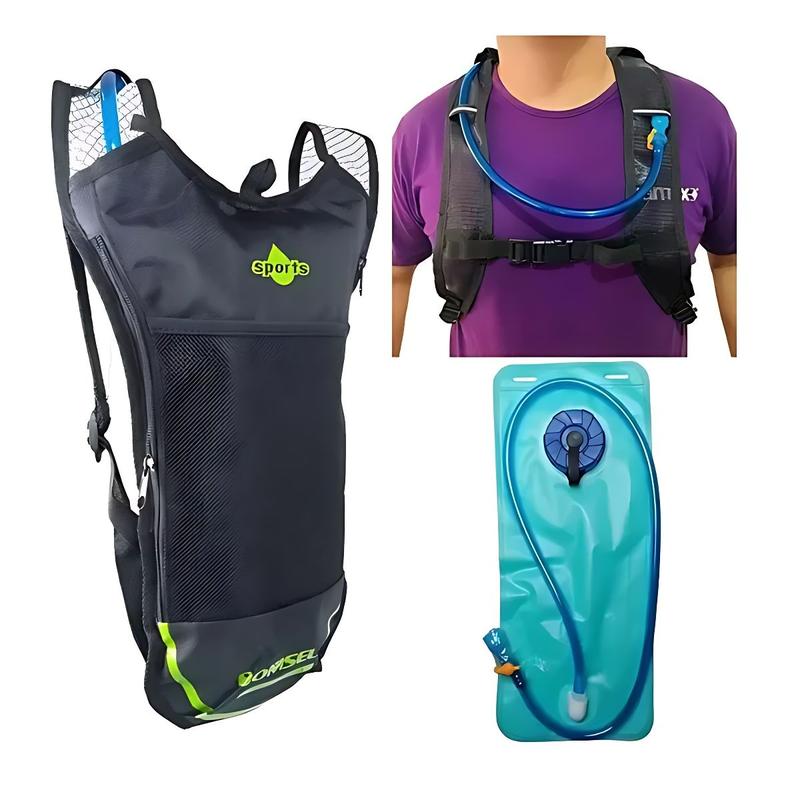 Mochila Hidratação INOXTO 2L - Para Ciclismo, Corrida E Trilhas