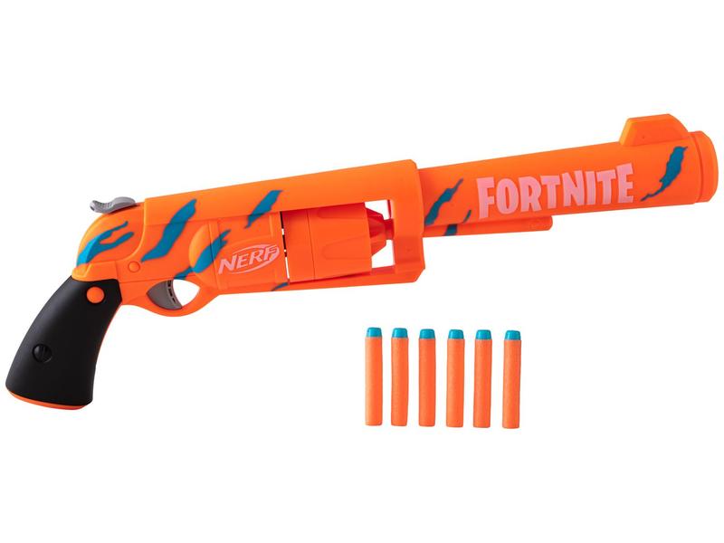 Lançador nerf fortnite heavy sr blasted - hasbro f0929