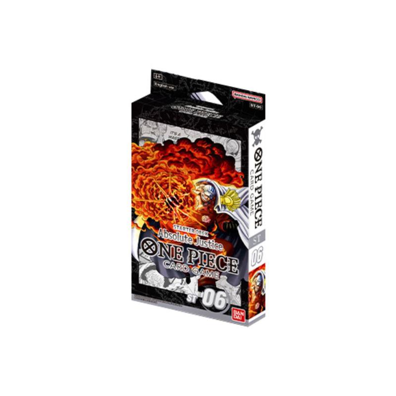 one piece card game absolute justice Starter Deck Navy ST-06 Its an invitation to live out frenzied duels One Piece Card Game Starter