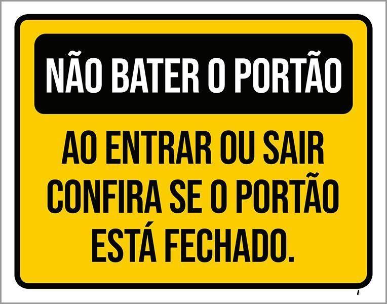 Placas 'Cuidado Com O Cão' - Pack 2 Unidades, Alumínio 30x15cm, Antiferrugem