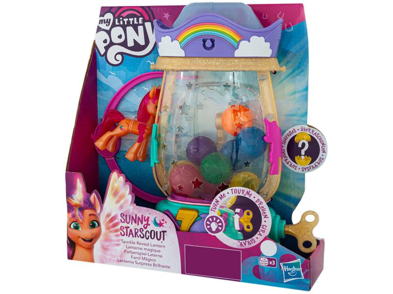 Conjunto My Little Pony: A New Generation Movie Lanterna Surpresa Brilhante  Sunny Starscout - F3329 - Hasbro, Cores diversas