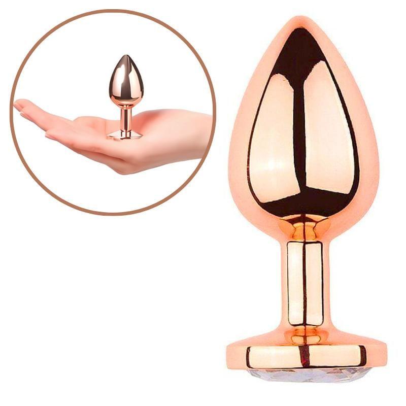 shein anal plug Plug Anal com Vibrador em Silicone com Bolinhas Miss Collection em 10X Sem  Juros main image 1