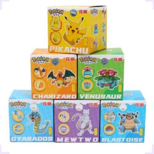 1pcs Brinquedos de transformação Figuras De Pokemon Caixa De Anime