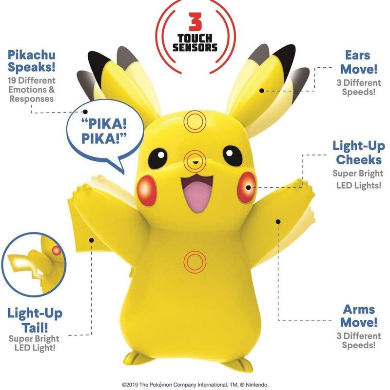 Pokemon Eevee Elétrico My Partner Electronic Play&Discover - Jazwares -  Bonecos - Magazine Luiza