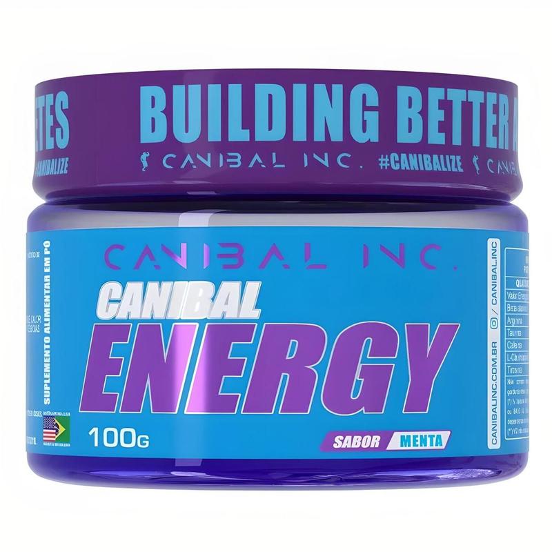KIT 4X ENERGY MENTA 100G CANIBAL