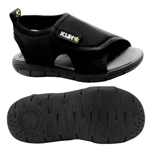 Sandália Papete Infantil Klin Tic Tac Neoprene Calce Fácil
