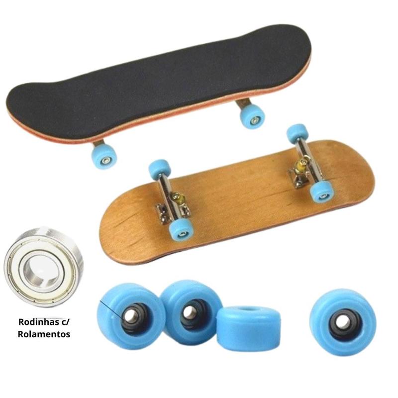 Skate Dedo Profissional Fingerboard De Madeira Brinquedo Top, Magalu  Empresas