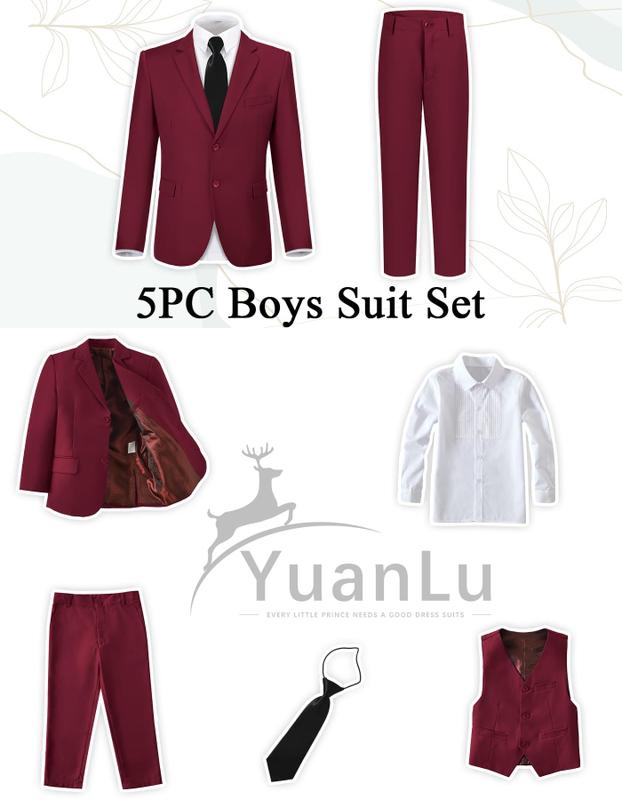 Terno Formal Meninos YuanLu | Blazer Social Infantil Com Caimento Confortável