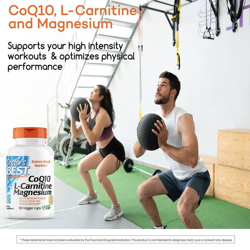 doctor's best coq10 l-carnitine magnesium Suplemento CoQ10/L-carnitina/magnésio 90 cápsulas - Glucosamina vitamin B complex injectable Philippines muscle mass Flavor:Unicorn Sweat Klow-Gen Noxygen — купить