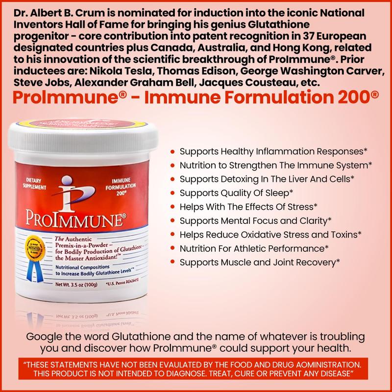 Suplemento ProImmune Immune Formulation - 200mg de Glutationa em Pó - Colágeno