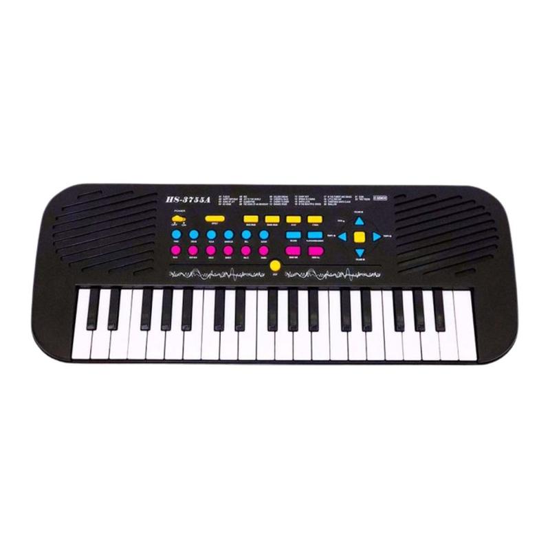 Piano Teclado Brinquedo Infantil Microfone Musical Educativo