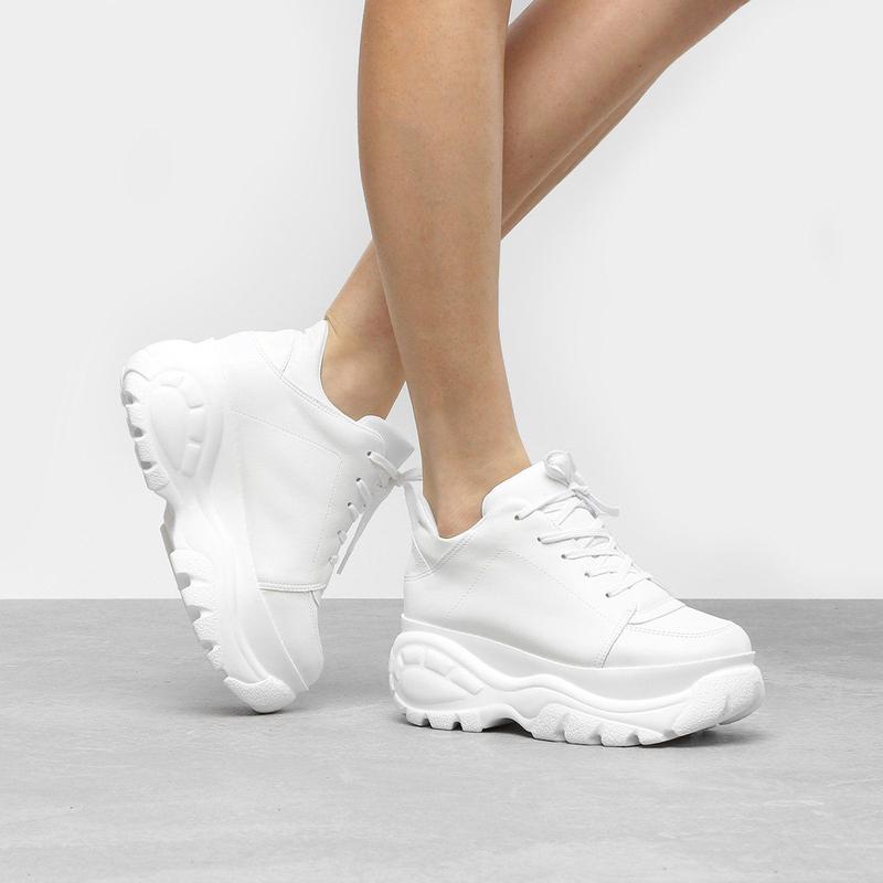 Tenis Bufalo TÃªnis Flatform Zatz Buffalo Cano Alto T Nis Buffalo