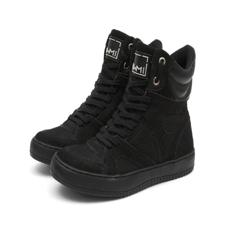 Tenis Sneaker Feminino Botinha Treino Academia Cano Alto Tênis