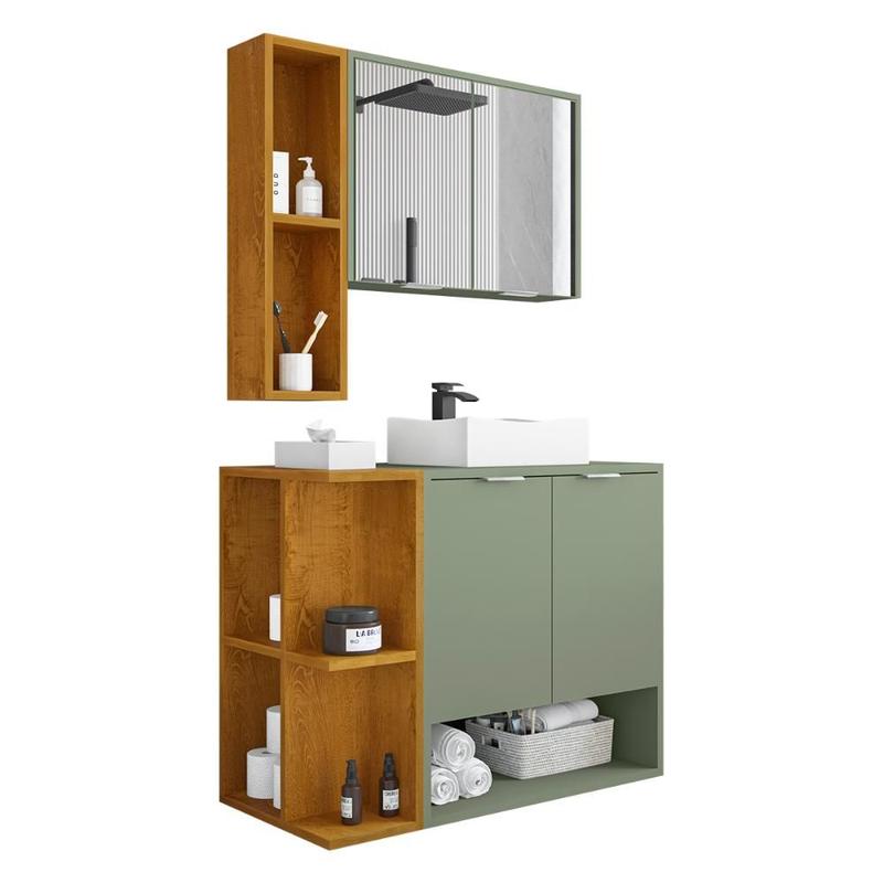 Gabinete De Banheiro Em Inox | MercadoLivre