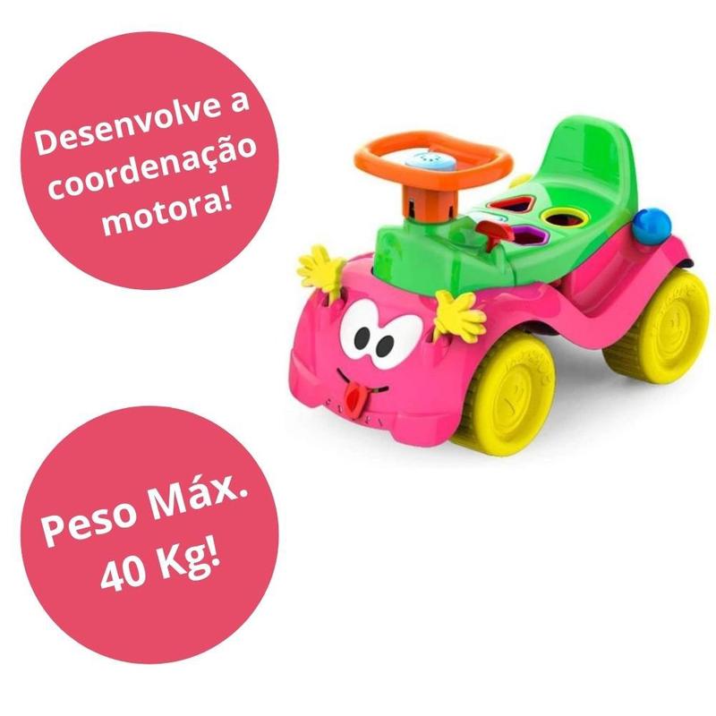 Motoca Infantil Menina Menino Triciclo Velotrol Pedalar Bebê - Escorrega o  Preço