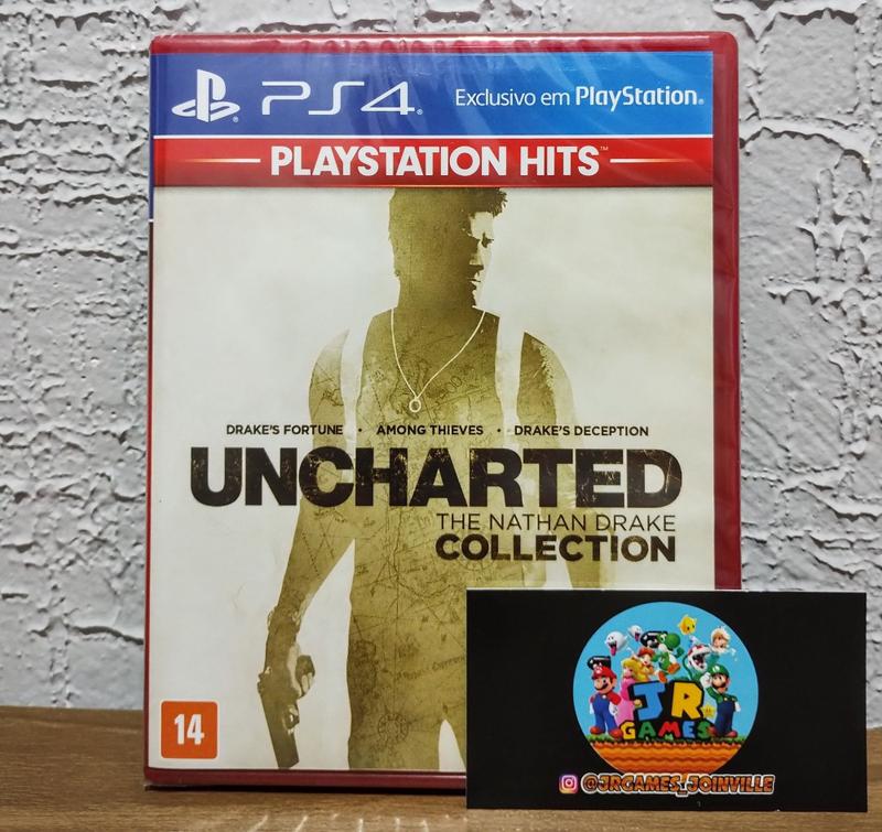 Uncharted Collection Ps4 Mídia Física Lacrado