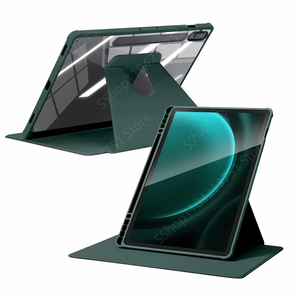 360 graus Capa Rotativa Para Tablet Samsung Galaxy S11 S10 S9 S8 S7 FE Lite A9 A11 plus 14.6 12.4 11 - NONE - foto 4
