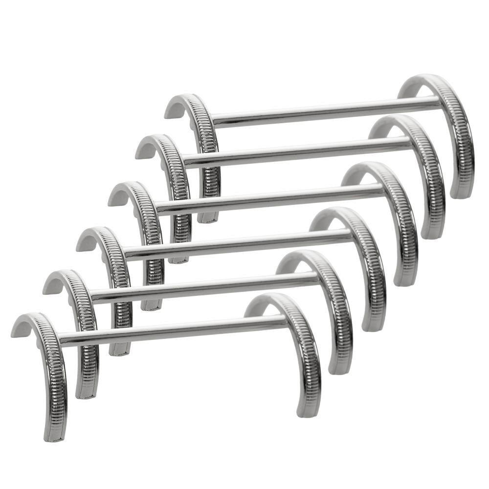 6 Dencansos para Talheres Lorena 8cm x 4,3cm x 2,1cm Zamac