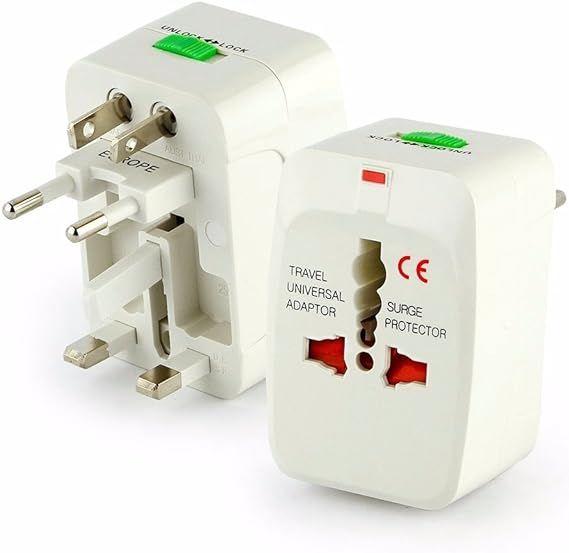 Adaptador Universal De Tomada Para Viagem 150 Países Bivolt - foto 5