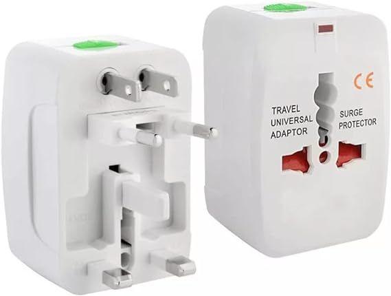 Adaptador Universal De Tomada Para Viagem 150 Países Bivolt - foto 2
