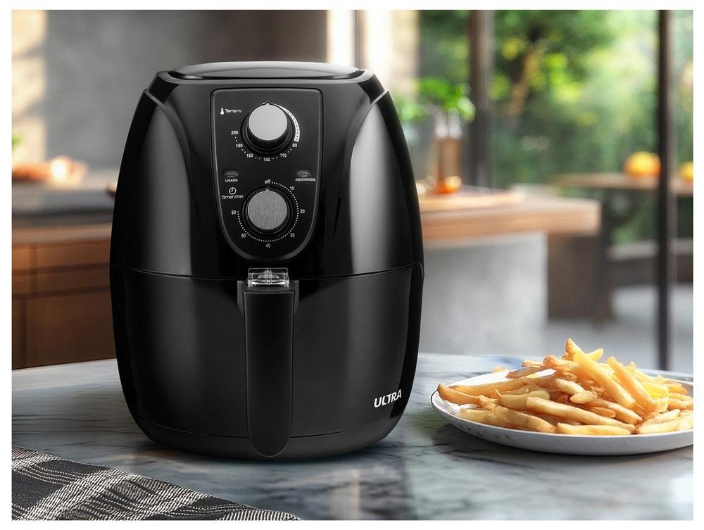 Air Fryer Ultra AF-UT-01 Preta com Timer 3,2L