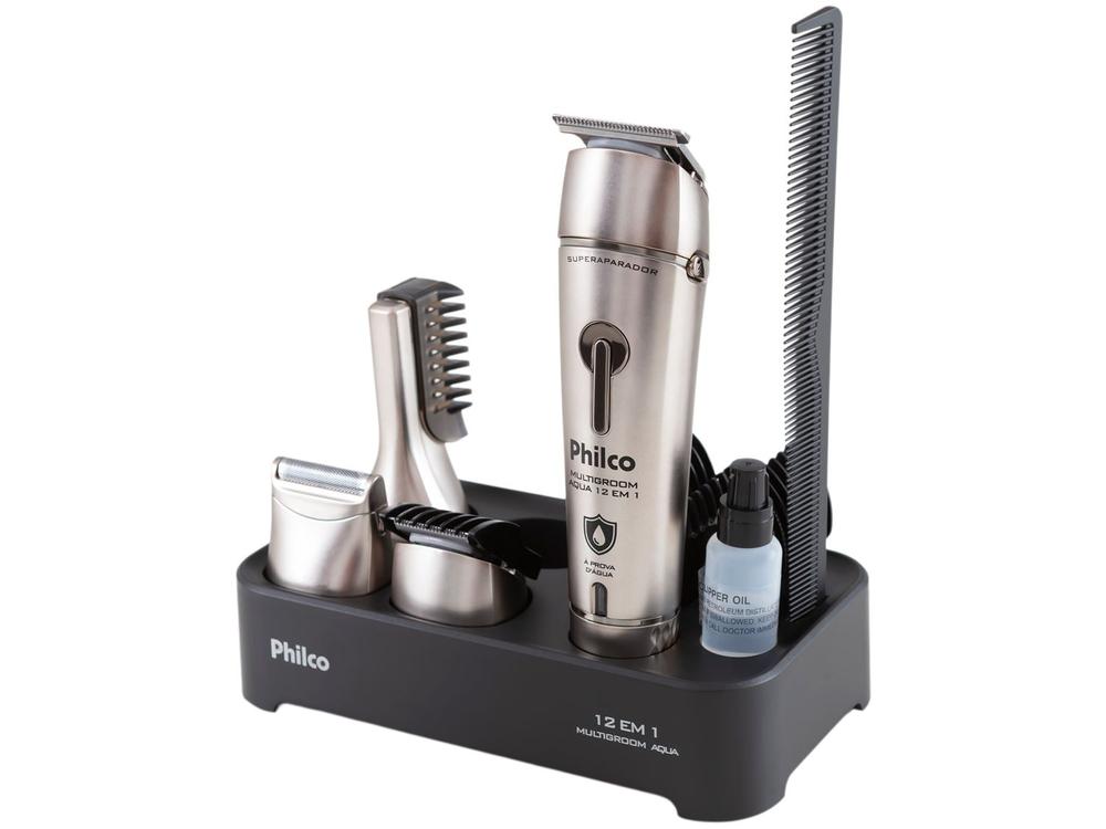 Aparador de Pelos Philco Multi Groom Aqua PAP03 Bivolt