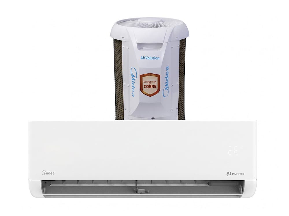 Ar Condicionado Split 9000 BTUs Inverter AI AirVolution Frio Midea