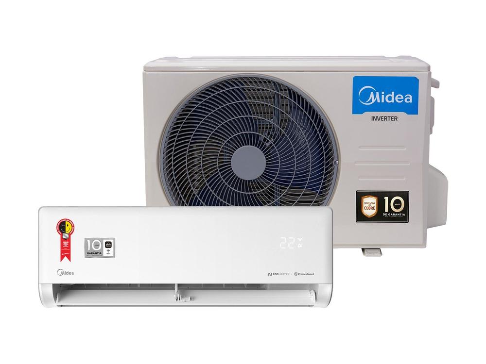 Ar Condicionado Split 9000 BTUs Inverter AI Ecomaster Midea