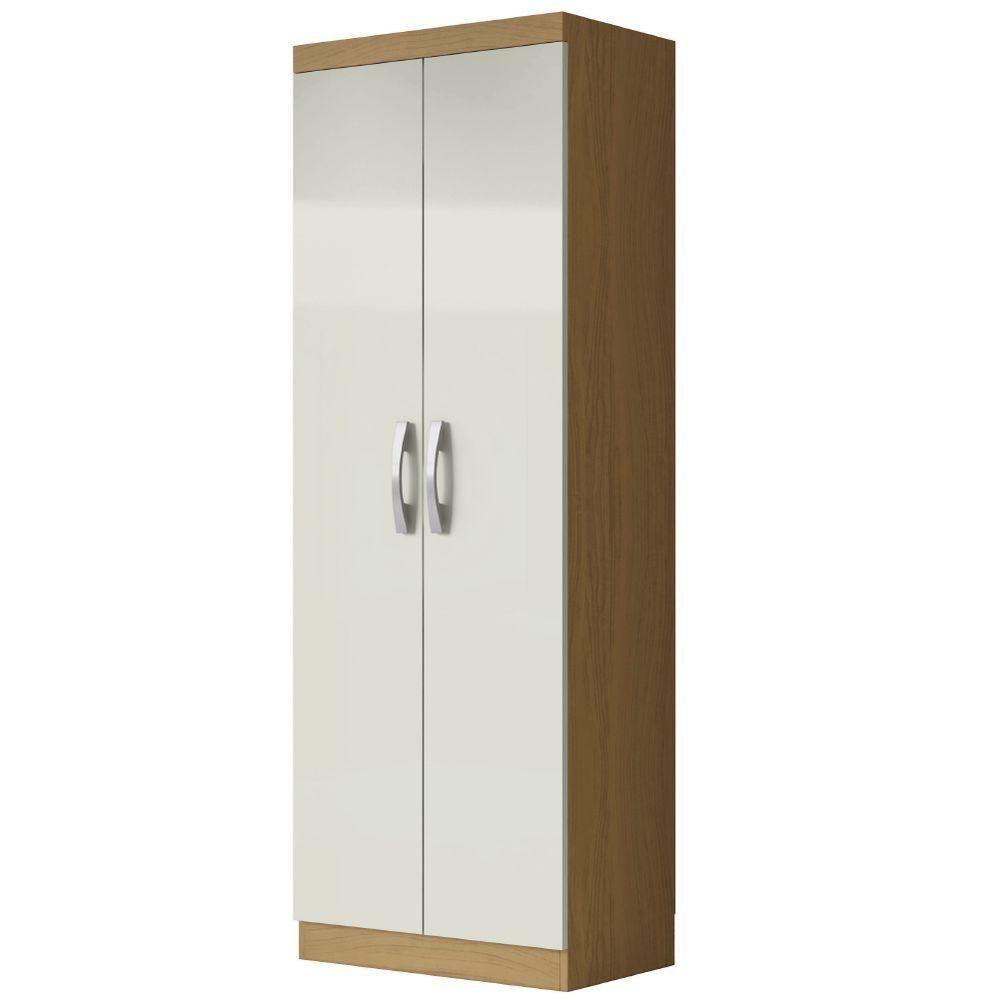 Armário Multiuso Organizador Lavanderia 2 Portas 3 Prateleiras 1,70m New Aramóveis Atacam/off - ARAMOVEIS
