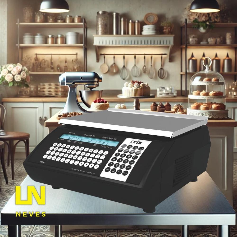BALANÇA COMERCIAL DIGITAL TOLEDO PRIX 4 UNO WIFI E ETHERNET 32Kg