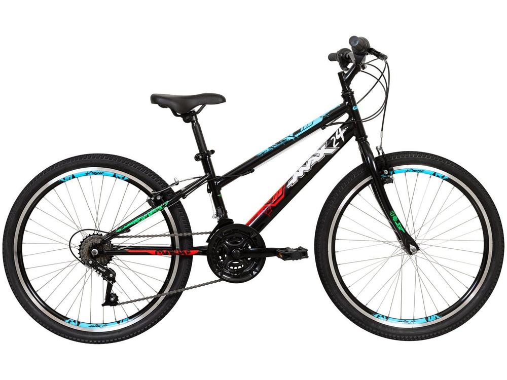 Bicicleta Infantil Aro 24 Caloi Max Freio V-Brake 21 Marchas