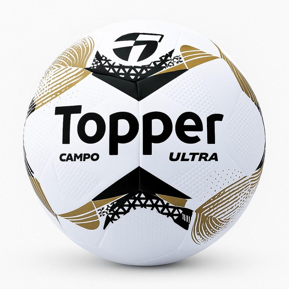 Bola de Futebol de Campo Topper Ultra Dupla Colagem Oficial