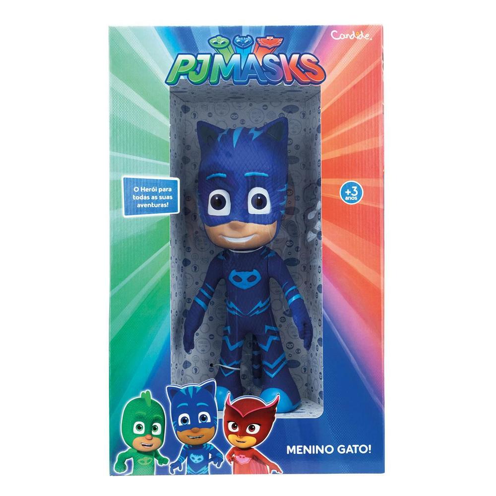 Boneco vinil pjmasks - menino gato - foto 2