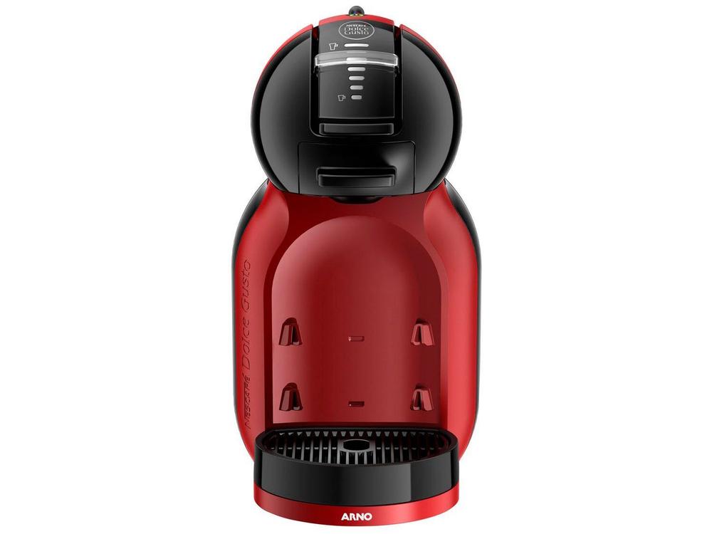 Cafeteira Nescafe Dolce Gusto Mini Me Vermelha e Preta Automática Cápsulas 110v