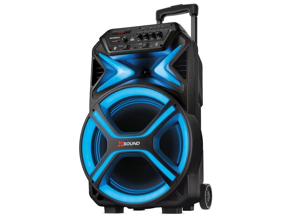 Caixa de Som Amplificada Bluetooth Mondial CM-550-L 550W USB