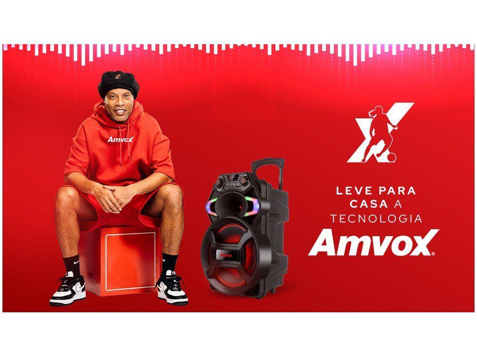Caixa de Som Amvox ACA 550 Strondo II - Bluetooth Amplificada 550W 10” USB com Tweeter - foto 3