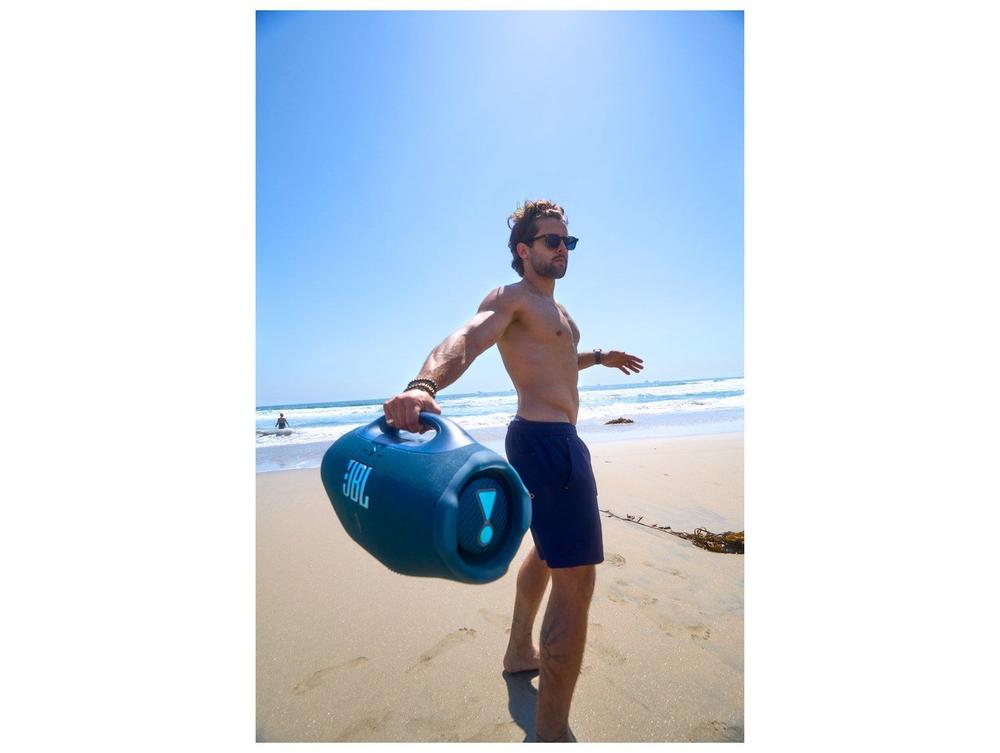Caixa de Som Bluetooth JBL Boombox 4 Azul