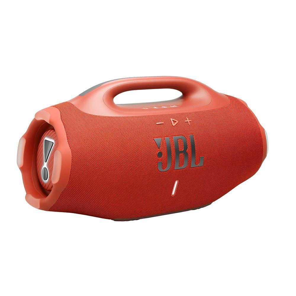 Caixa de Som Bluetooth JBL Boombox 4 Laranja, Bateria de Até 34H à Prova dÁgua e Resistente a Poeira IP68...
