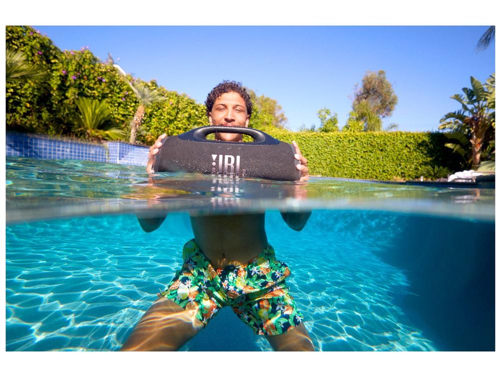 Caixa de Som Bluetooth JBL Boombox 4 Preta