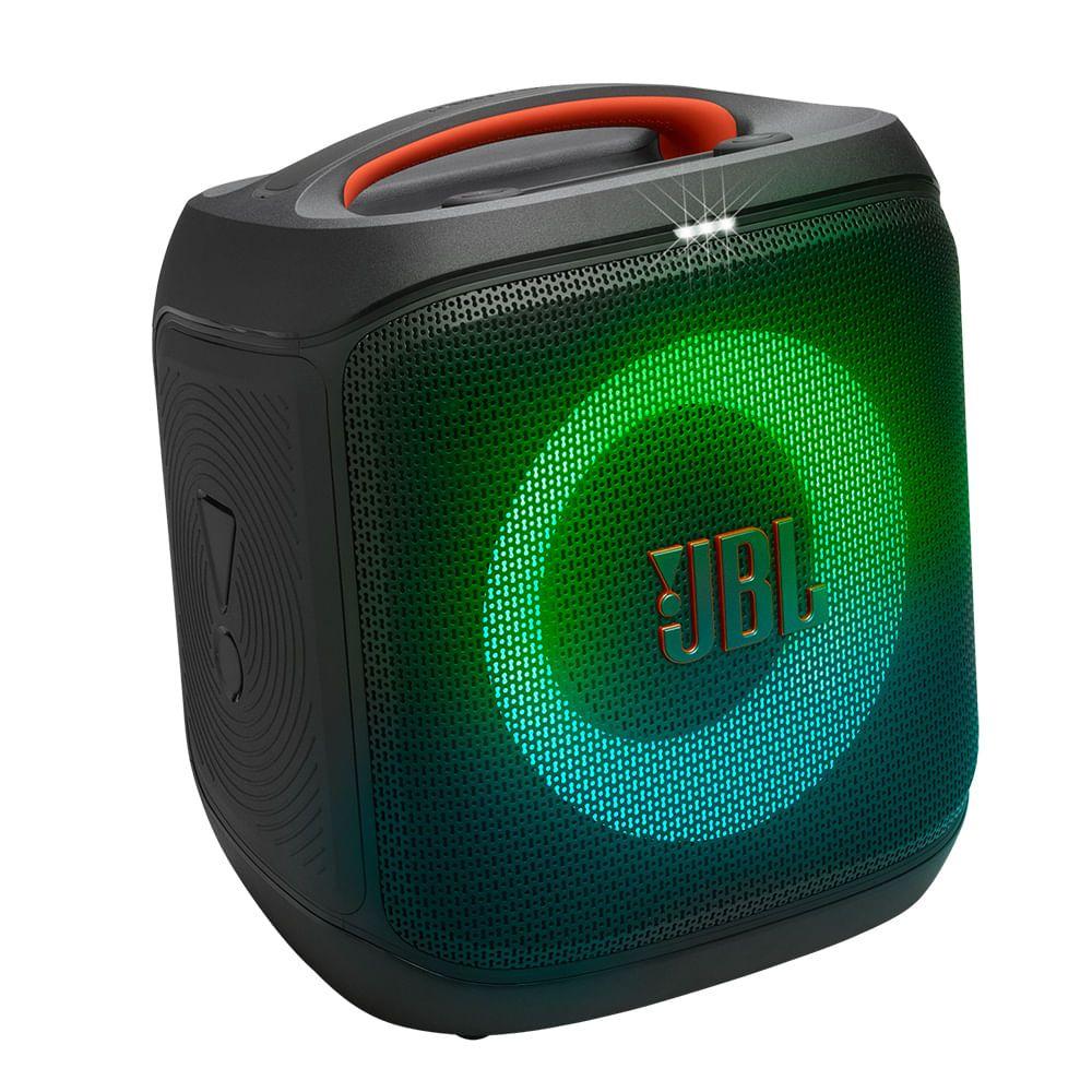 Caixa de Som Bluetooth JBL Partybox Encore Essential 2 Preto, Bateria de Até 15H à Prova d'Água IPX4