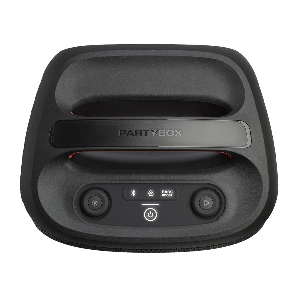 Caixa de Som Bluetooth JBL Partybox Encore Essential 2 Preto, Bateria de Até 15H à Prova d'Água IPX4